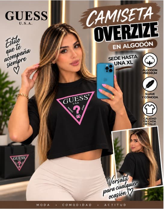 CAMISETA OVERSIZE ALGODÓN  2