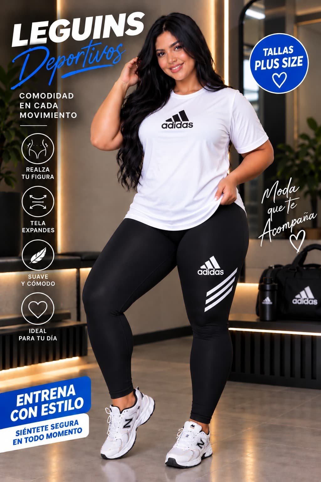 CONJUNTO PLUZIZE ADIDAS 2