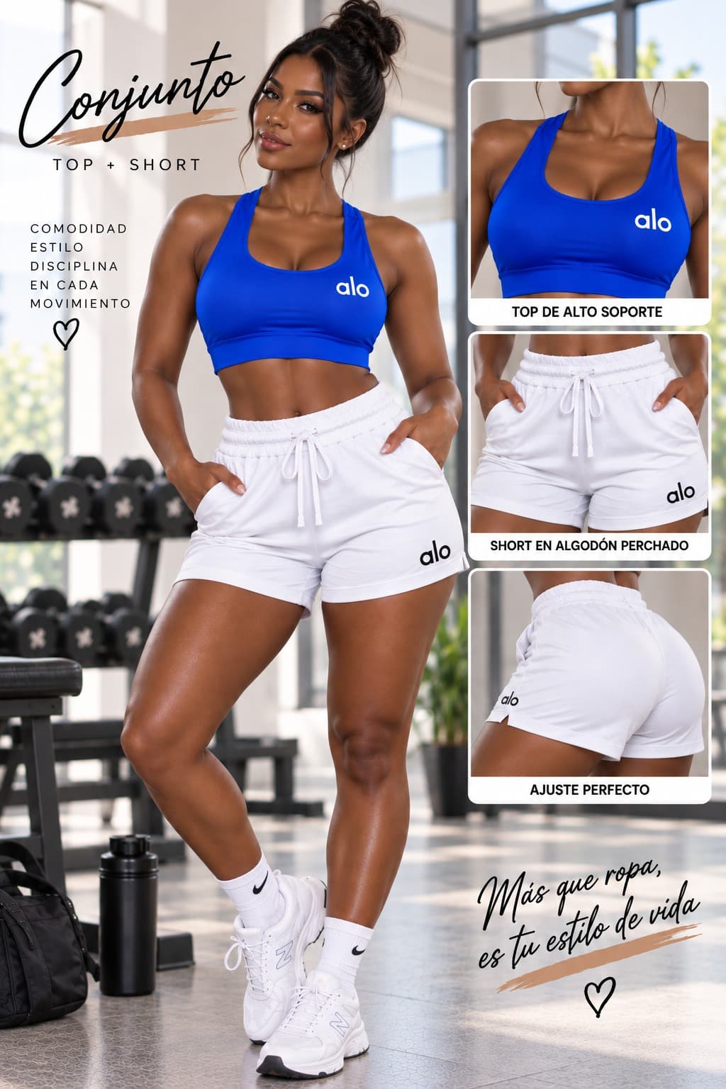 CONJUNTO SHORT Y TOP 3